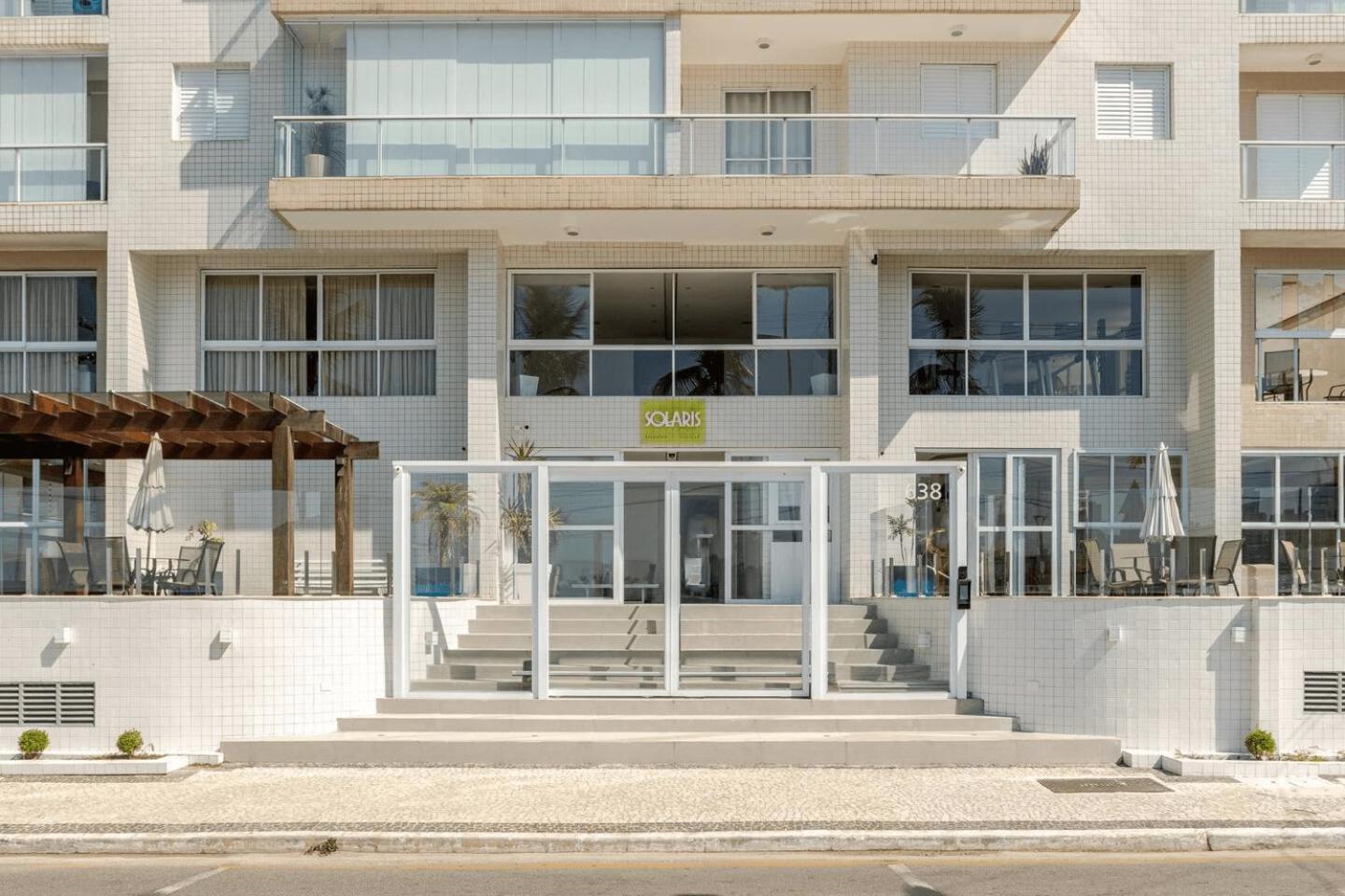 Apto - Predio De Frente Para Praia - Asturias - Guaruja - 2 Vagas Garagem - Wi-Fi E Ar Condicionado Ngoại thất bức ảnh